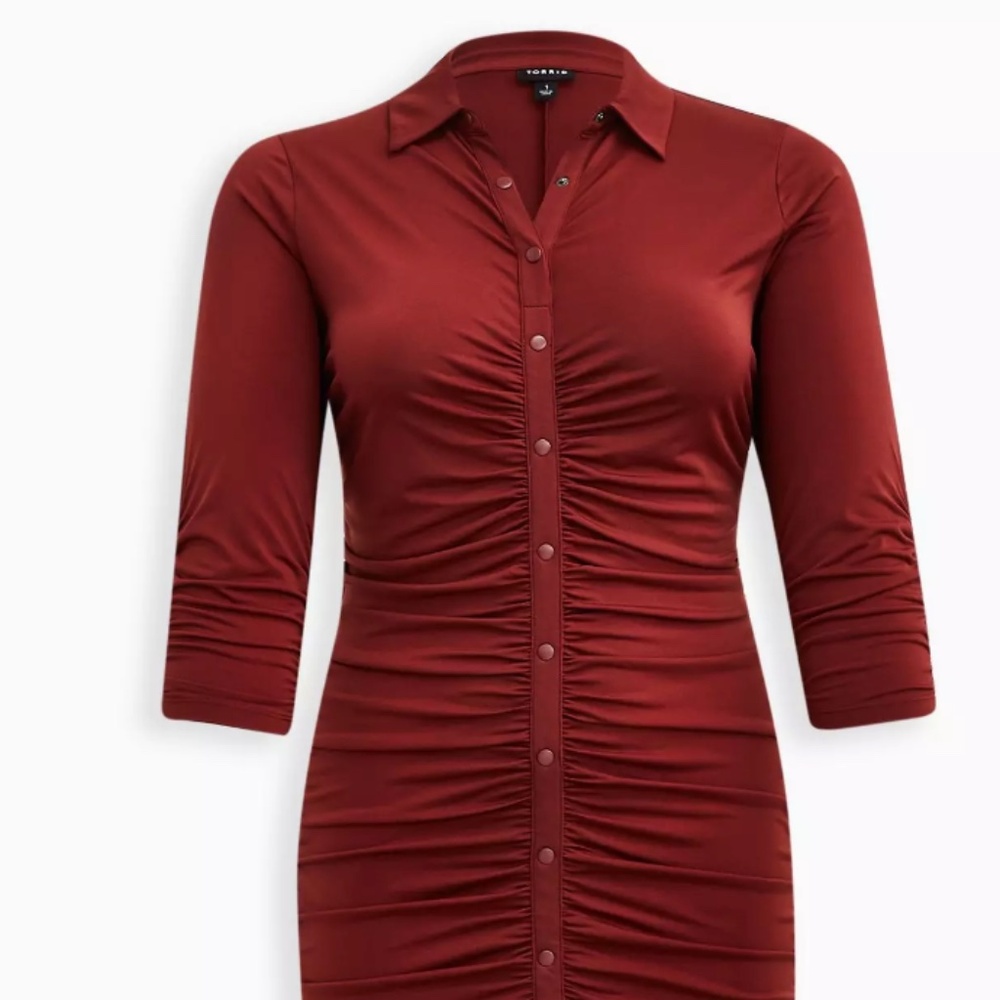 TORRID BODY CON SHIRT DRESS - NWT